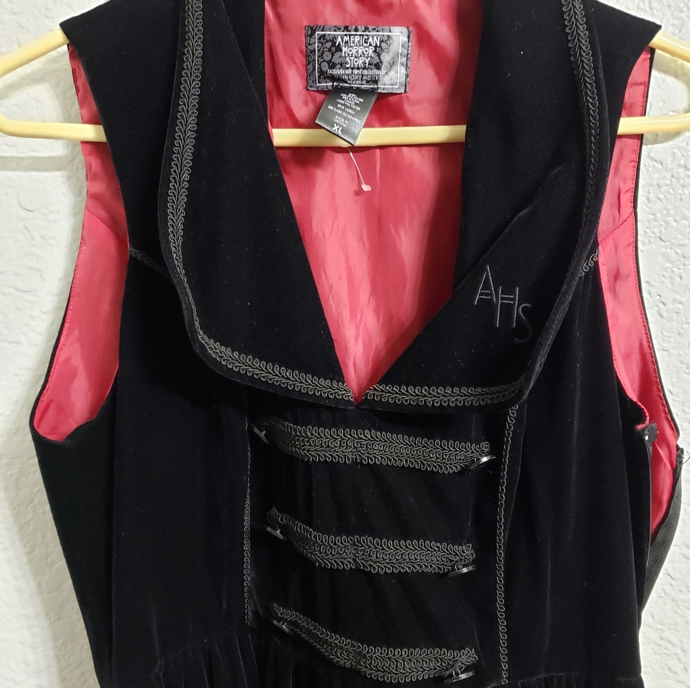 American horror story velvet dress